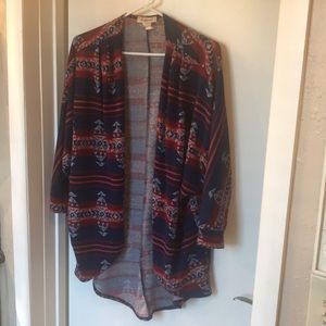 3/4 sleeve cardigan/sweater